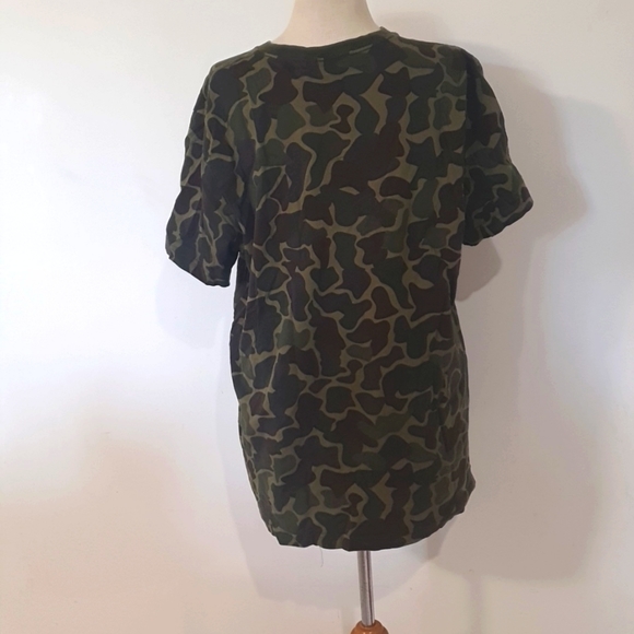 Adidas Mens Size XL Green Camo Shirt - Picture 3 of 5